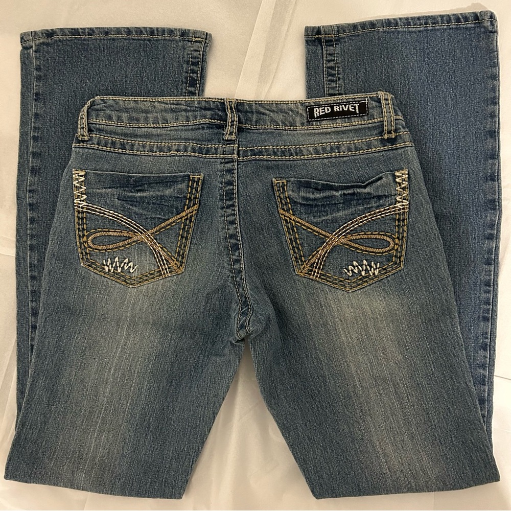 Red Rivet Jeans